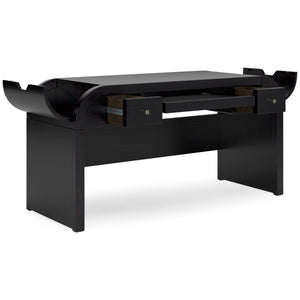 Rowanbeck Home Office Desk - Black