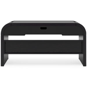 Rowanbeck Home Office Desk - Black