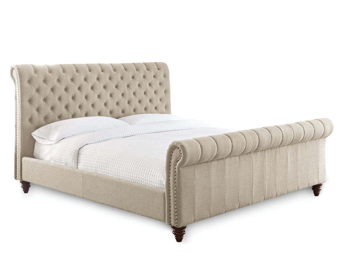 Swanson King Platform Bed - Sand