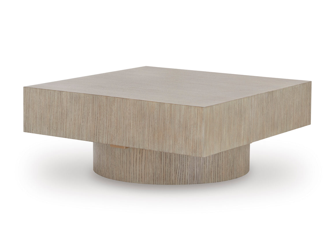 Jorielyn Square Cocktail Table - Light Grayish Brown