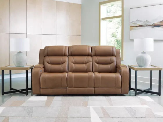 Knightington PWR REC Sofa w/Audio Seating