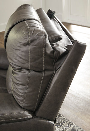 Wurstrow Power Reclining Collection - Smoke
