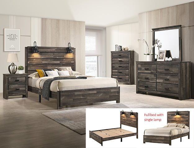 Carter 5-Piece Bedroom Set by Crown Mark