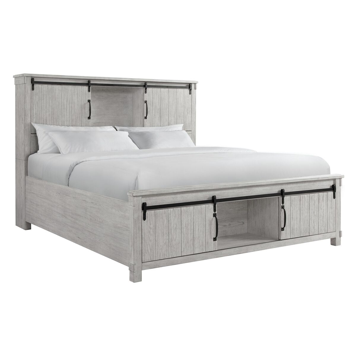 Scott White  Storage Bed