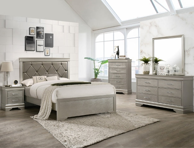 Amalia 5-Piece Bedroom Set by Crown Mark