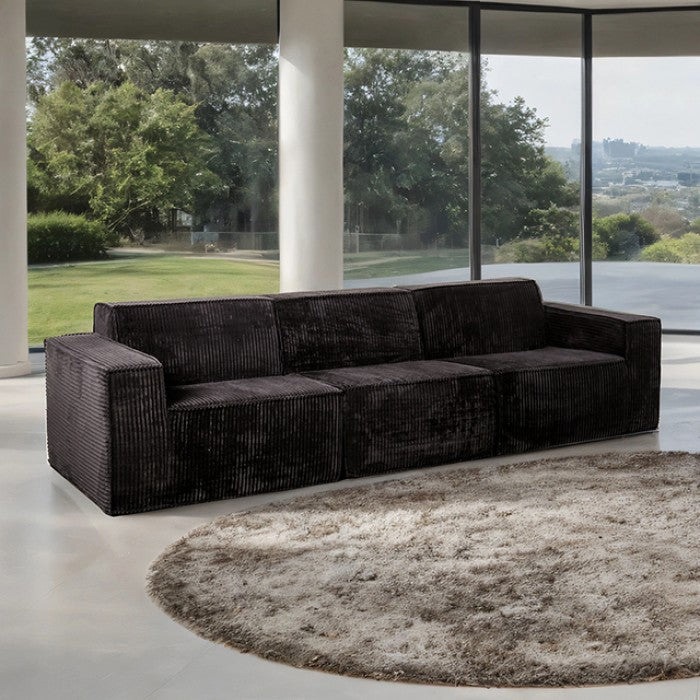Kimara Sofa & Loveseat Set - Black