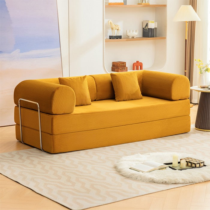 Perri 79" Compressed Sofa - Ginger