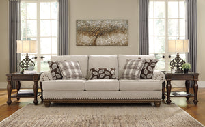 Harleson Sofa and Loveseat - Wheat