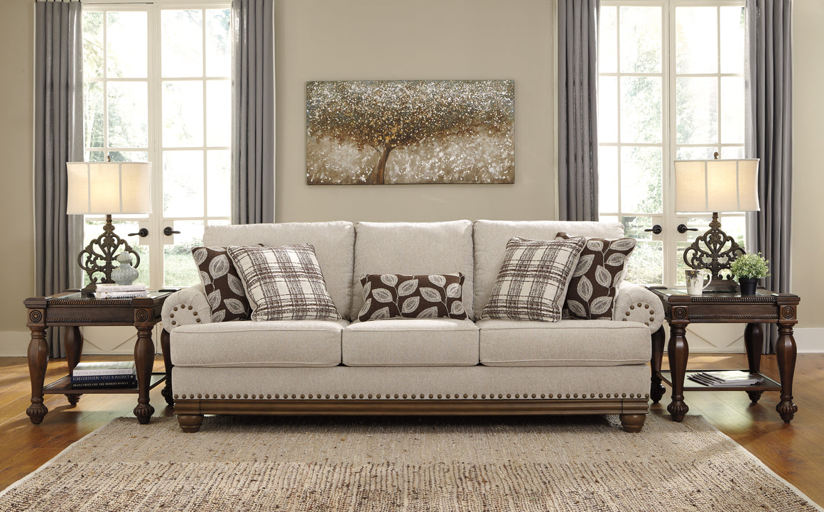 Harleson Sofa and Loveseat - Wheat