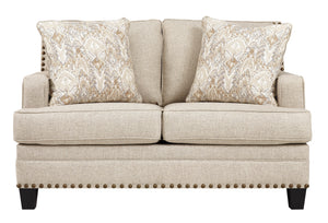 Claredon Sofa Living Room Set - Linen