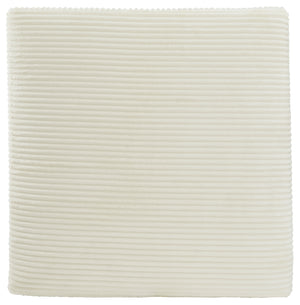 Lindyn Oversized Accent Ottoman - Ivory