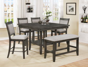 Fulton Counter Height Dining Set - Gray
