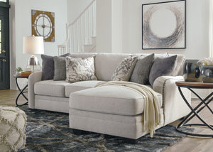 Dellara 2-Piece Sectional with RAF Chaise - Chaise