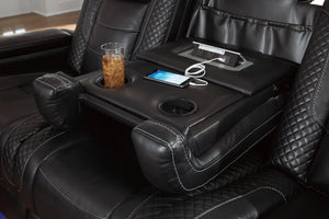 Party Time Power Reclining Sofa - Midnight