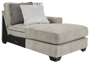 Ardsley 4-Piece Sectional with RAF Chaise - Pewter