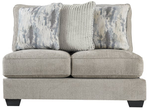 Ardsley 4-Piece Sectional with RAF Chaise - Pewter