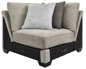 Ardsley 4-Piece Sectional with RAF Chaise - Pewter