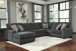 Tracling 3-Piece LAF Sectional - Slate