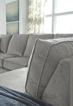 Altari 2-Piece Sectional with RAF Chaise - Alloy