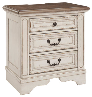Realyn Nightstand - Antique White