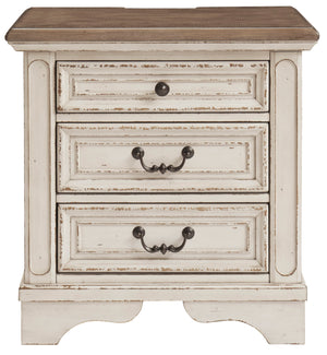 Realyn Nightstand - Antique White