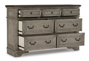 Lodenbay Dresser - Antique Gray