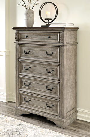 Lodenbay Chest of Drawers - Antique Gray