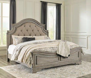 Lodenbay Queen Panel Bed - Antique Gray