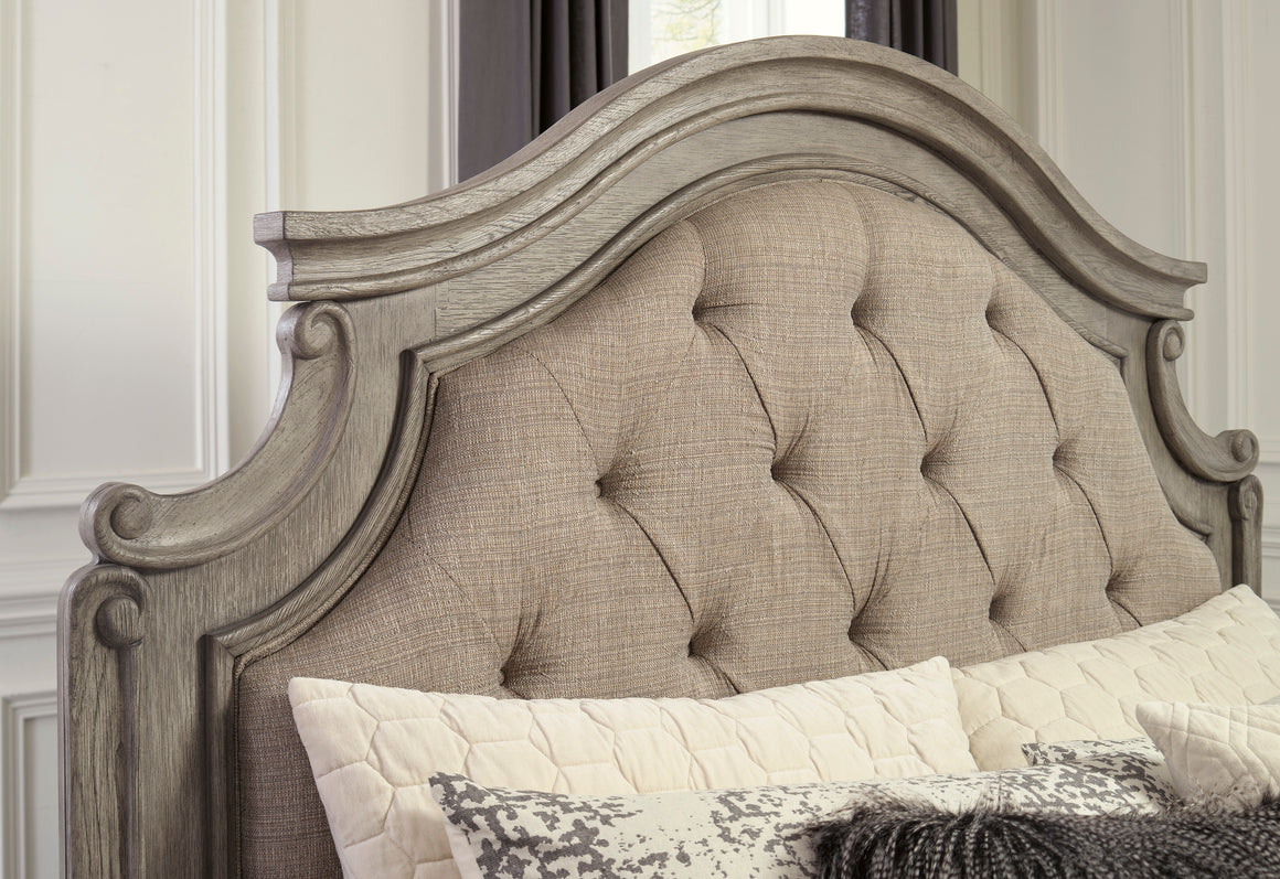 Lodenbay King Panel Bed - Antique Gray