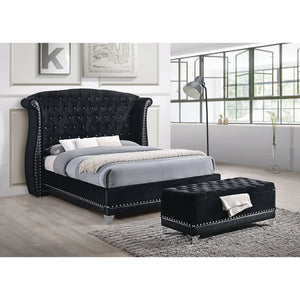 Barzini Upholstered Bed by Coaster