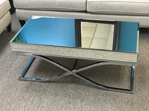Sundance Coffee Table - Chrome/Mirror