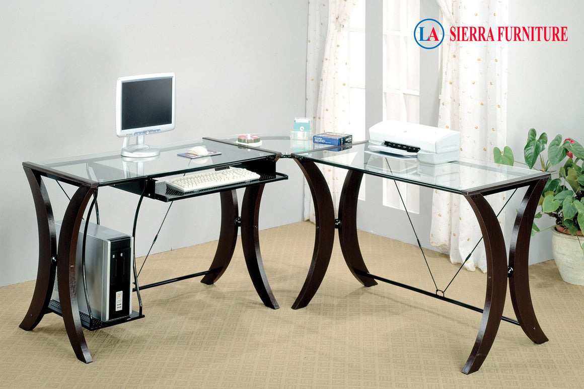 Monterey L-Shaped Desk Set