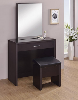 Harvey 2-piece Vanity Set with Lift-Top Stool