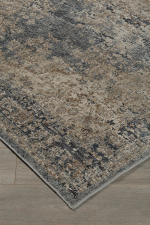 South 5' x 7' Rug - Blue/Beige