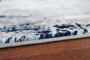 Leonelle Medium Rug - Cream/Blue/Gray