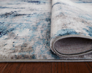 Leonelle Medium Rug - Cream/Blue/Gray