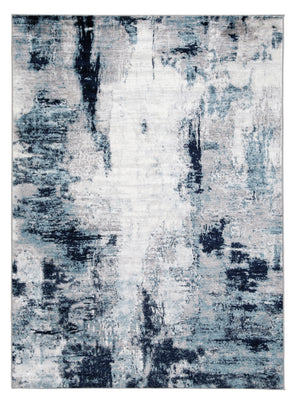 Leonelle Medium Rug - Cream/Blue/Gray