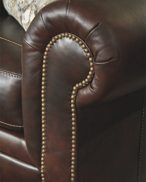 Roleson Sofa, Loveseat & Chair - Walnut
