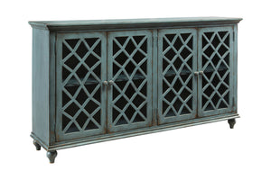 Mirimyn Accent Cabinet - Antique Teal