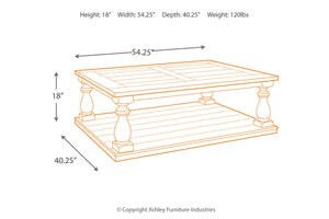 Mallacar Coffee Table - Black