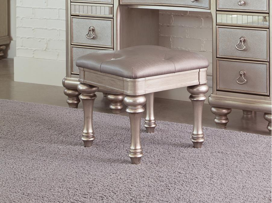 Belmont 3-piece Vanity Set - Metallic Platinum