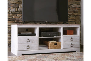 Willowton 64" TV Stand - Whitewash