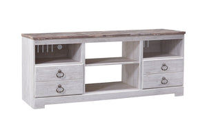 Willowton 64" TV Stand - Whitewash