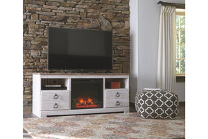 Willowton 64" TV Stand - Whitewash