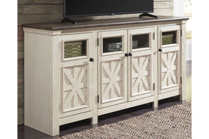 Bolanburg 74" TV Stand - Antique White