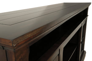 Roddinton 72" TV Stand - Dark Brown