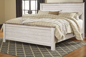 Willowton Bedroom Collection - Two-Tone Whitewash