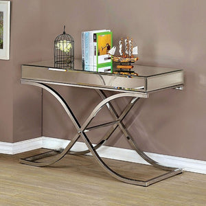 Sundance Sofa Table - Chrome/Mirror