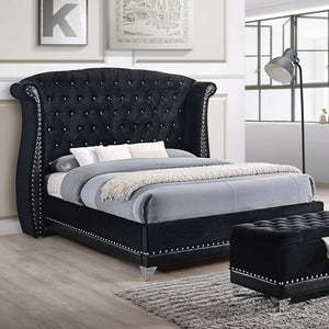 Barzini Upholstered Bed by Coaster