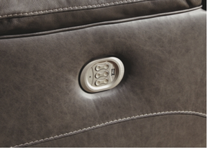 Wurstrow Power Reclining Collection - Smoke